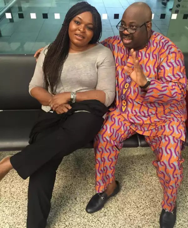 Adorable Photos Of Dele Momodu, His Sons And Wife At Heathrow Airport
